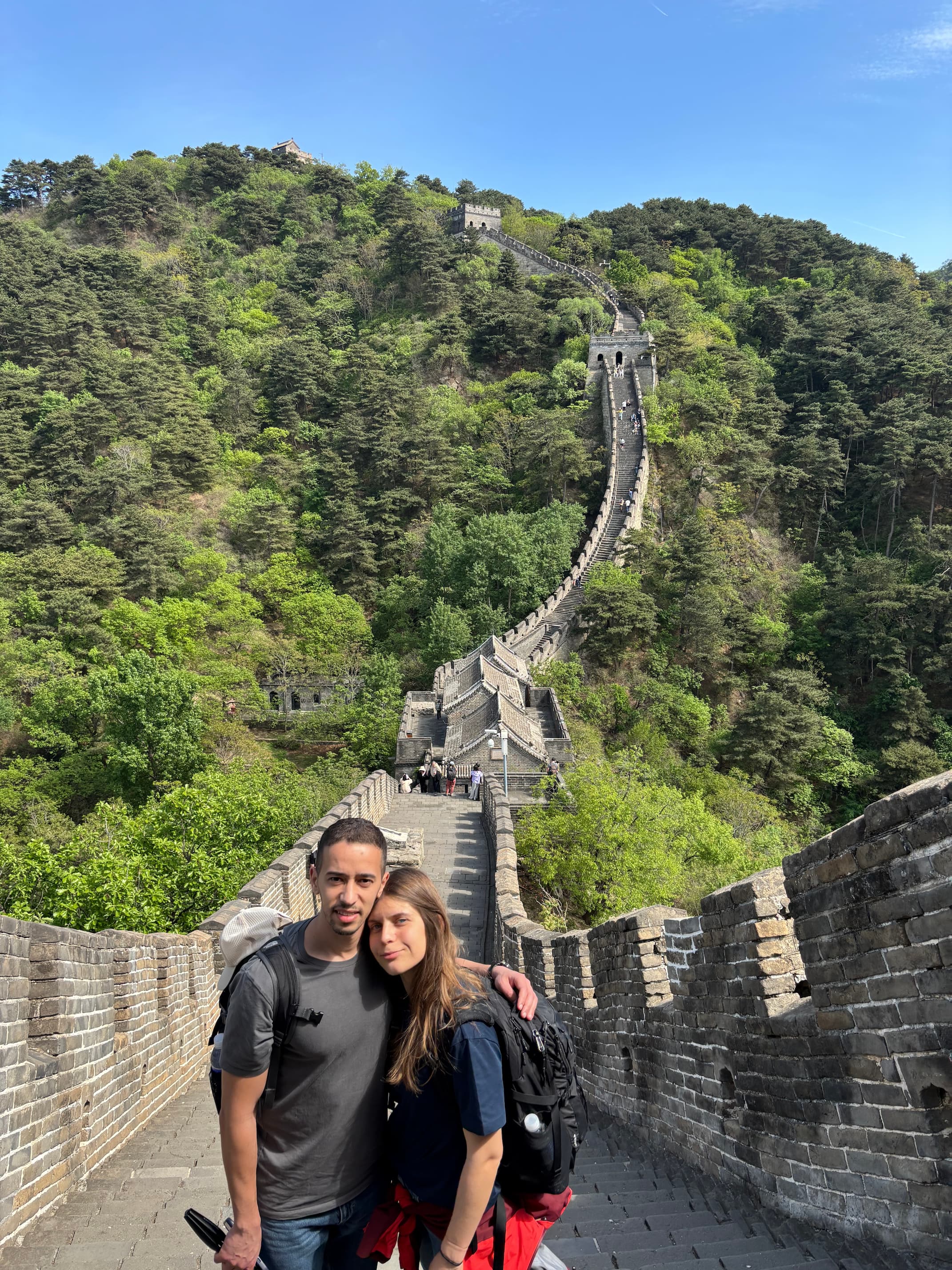 Karim e Chiara - Muraglia Cinese
